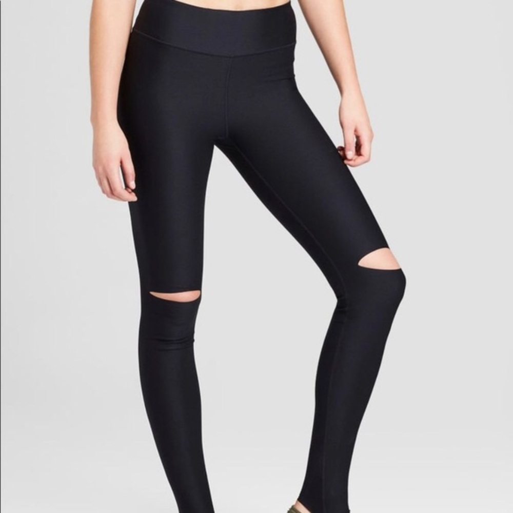Joy Lab Destroyed Black Leggings